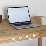 Jagowa 6 Pieces 25mm White Rubber Cable Grommet Wire Desk Cover view 4