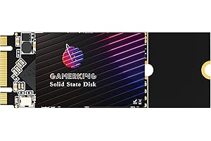 Gamerking SSD M.2 2260 64GB NGFF Internal Solid State Drive High Performance Hard Drive for Desktop Laptop SATA III 6Gb/s M2 