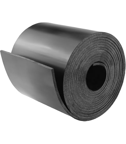 60A Durometer Rubber Black Nitrile Rubber Sheet - 1/8 Thick X 3ft X 60A Durometer Rubber Black Nitrile Rubber Sheet - 1/8 Thick X 3ft X