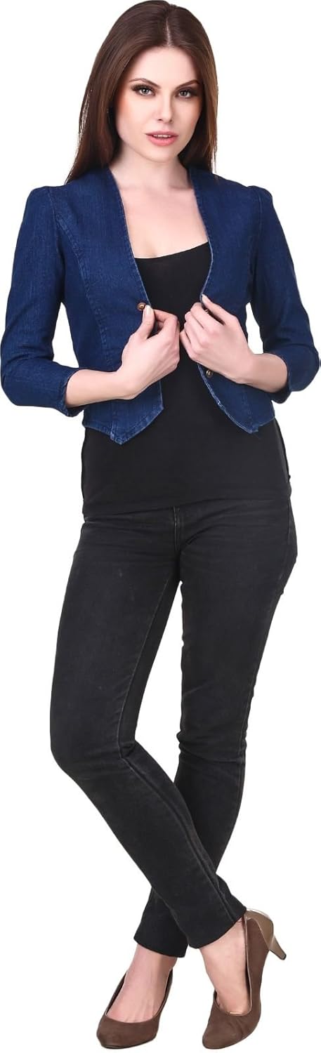 westa clothing denim shrugs for women