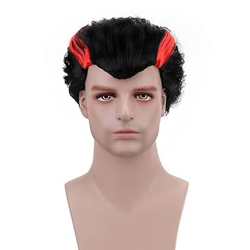 Amazon Com Short Cosplay Men Vampire Wig Synthetic Hair Custom