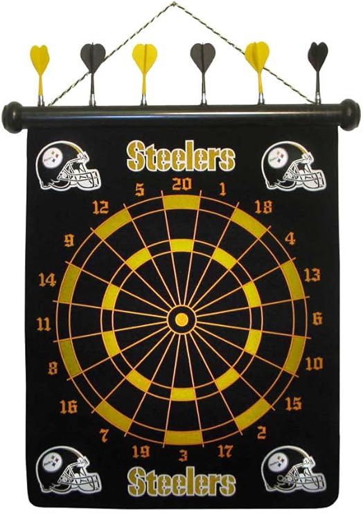 NFL Pittsburgh Steelers Darts Dart Board Amazon.ca Sports & Outdoors