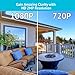 LaView 1080P 2MP IP 6 Camera Security System, 8 Channel IP PoE HDMI NVR (Resolution 1080P) 2TB HDD 4 Dome & 2 Bullet Hi-Res Weatherpoof White Surveillance Camera Kit