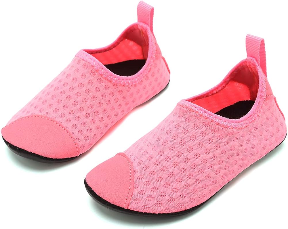 Coolloog Toddler Baby Water Shoes Kids Swim Soft Sole Shoes