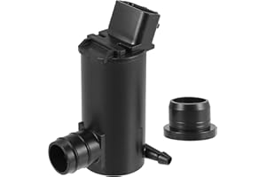 A ABSOPRO Windshield Washer Motor Pump 85330-12340 with Grommet for Toyota Corolla 2003-2008