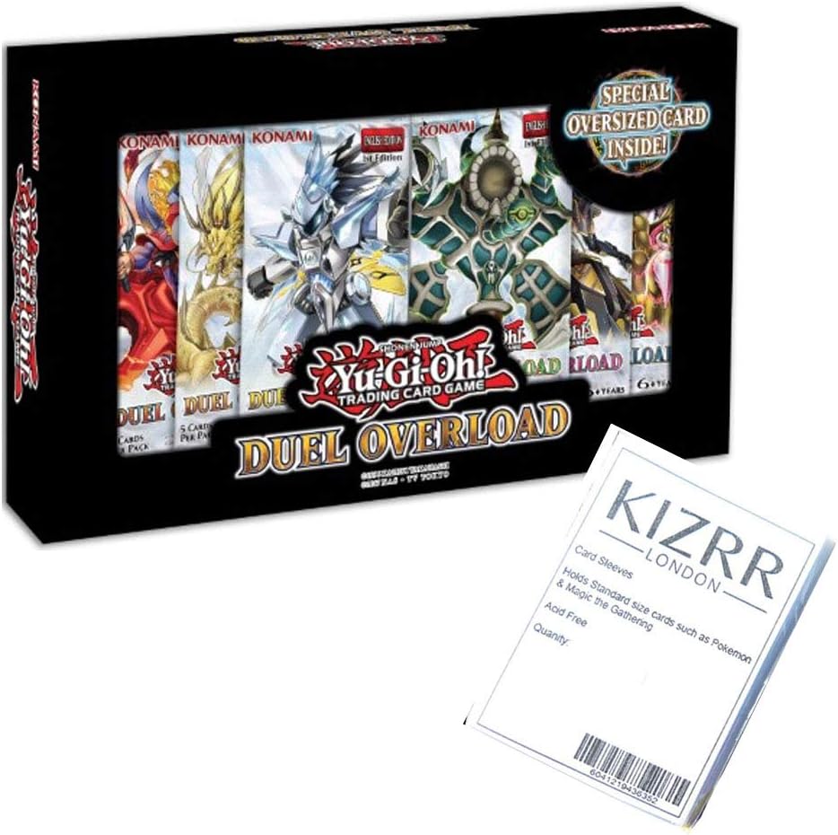 Kizrr London Sleeves x 100 & YuGiOh! - Duel Overload