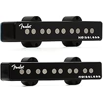 ベース Fender Original JAZZ BASS Pickup Set Fender Ultra Noiseless Vintage Jazz Bass V (5-String