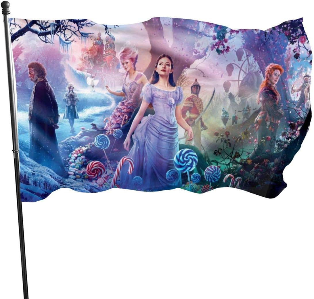 BHGYT The Nutcracker and The Four Realms Flag 3x5 FtDecorative Outdoors