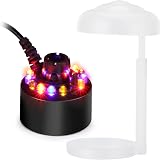 AGPTEK FITNATE Mist Machine 12 LED Ultrasonic Fogger UK Plug 400mL/H view 2