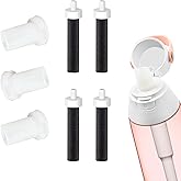 Brita Bottle Mouthpiece Replacement - 3PC Silicone Mouthpiece, 4PC Filter Cartridges, Bottle Parts