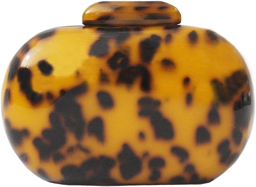 New Fashion Women Acrylic Cute Round Leopard Print Evening Bag Woman Luxury Party Prom Handbag Causal Vintage Clutch