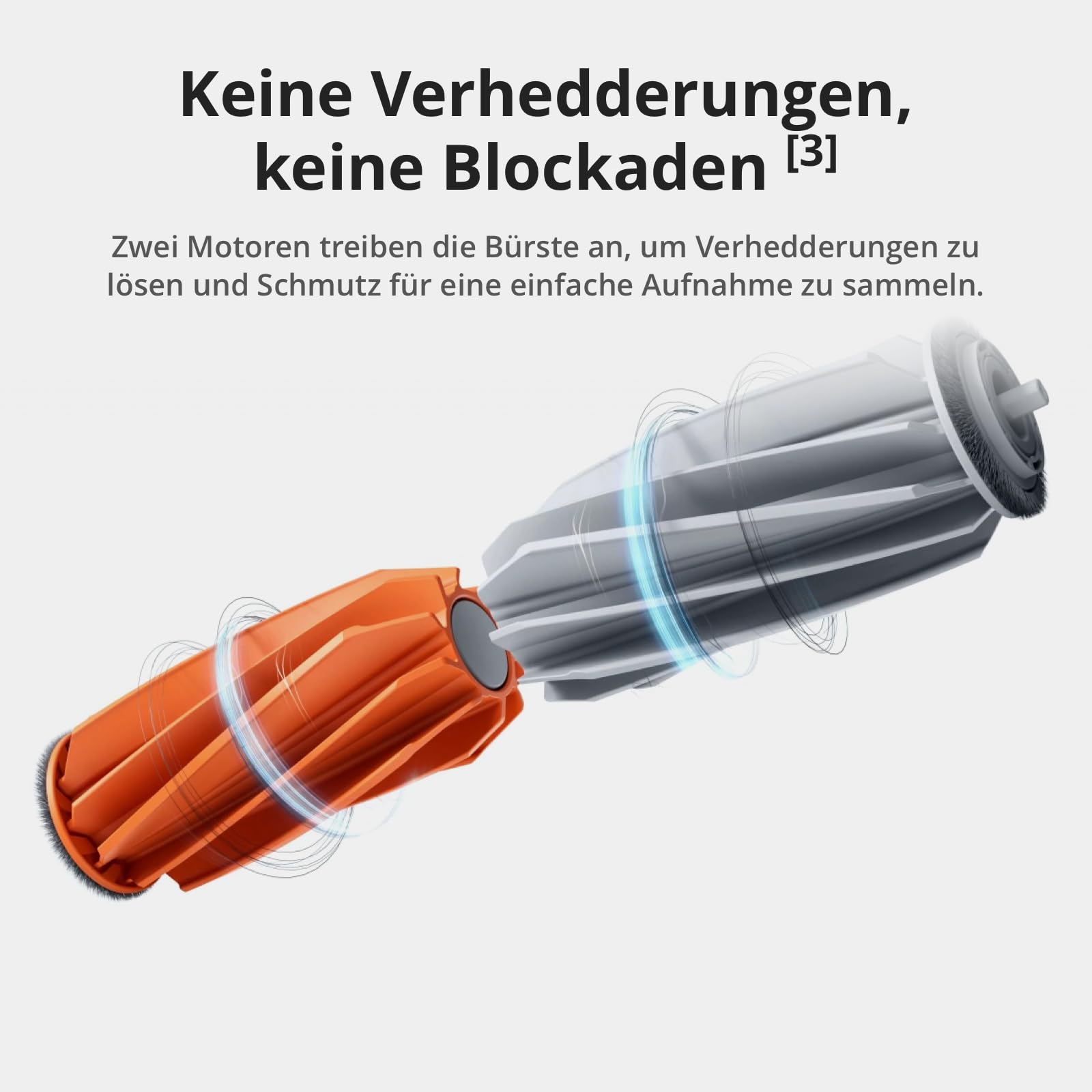 DJI ROMO S Saugroboter mit Wischfunktion, 25.000 Pa Saugkraft, Hinderniserkennung auf Drohnen-Niveau, Anti-Verwicklungsbürste, Selbstreinigende Basisstation, 200 Tage wartungsfrei, Weiß 9