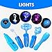 Liberty Imports Deluxe Blue Doctor Nurse Medical Kit Playset for Kids - Pretend Play Tools Toy Set