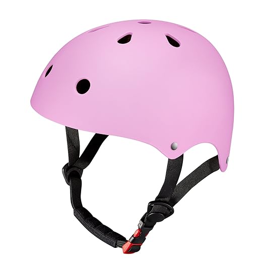 SKL Kinder Skateboarder Helm Fahrradhelm Integralhelm Rollerhelm für Radfahrer Skateboard Scooter Bike Sicherheit Helm