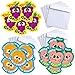 Joyin 35 Pieces Valentines Day Gifts Cards for Kids with Scratch and Sniff Cards Valentine Classroom Exchange Cards Party Favor - 7 Different Fruit Scents, Envelope Included
