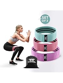 WOOSL Resistance Bands Loop Exercise Bands Booty Bands Workout Bands Hip Bands Wide Resistance Bands for Legs and Butt Resistance Bands for Legs and Butt Hip Circle Booty Band Hip Resistance Band