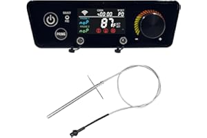 SHUNBAIXIN Enhanced Wi-Fi PID Trapezoidal Control Board with Cloud-Based App Sync for Pit Boss Lexington P7-540 / Classic P7-700 / Austin XL P7-1000 / 440FB1 Pellet Grill(AC03P7-340)