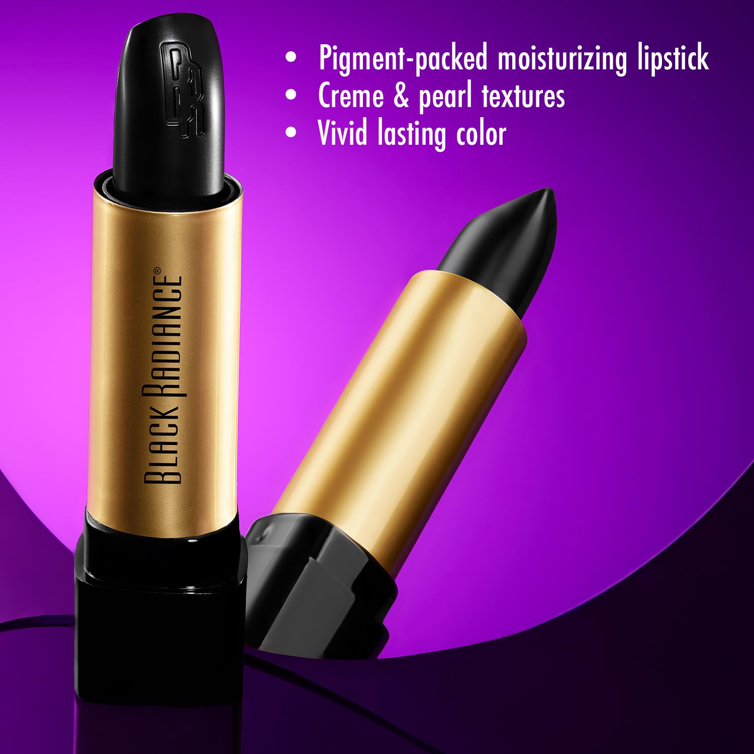 Black Radiance Perfect Tone Lipstick Lip Color Black Out