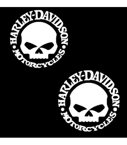 Harley-Davidson® Die-Cut Willie G Skull Shape Clear Vinyl Decal - 6 X 8 In. - Wisconsin Harley-Davidson - Foto 10