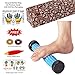 Magnetic Foot Acupressure Massager in Pointed Plastic Single Roller for Relaxation & Vitality