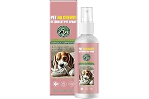 ALEATY No Chew Spray for Dogs Bitter Apple Spray for Dogs to Stop Chewing Dog Deterrent Spray Effectively Protect The Safety of Furniture,Plant,Shoes, Etc Dog Corrector Spray (Light Pink)