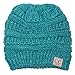 Kids Beanie (NO POM) - Teal/Mint #15