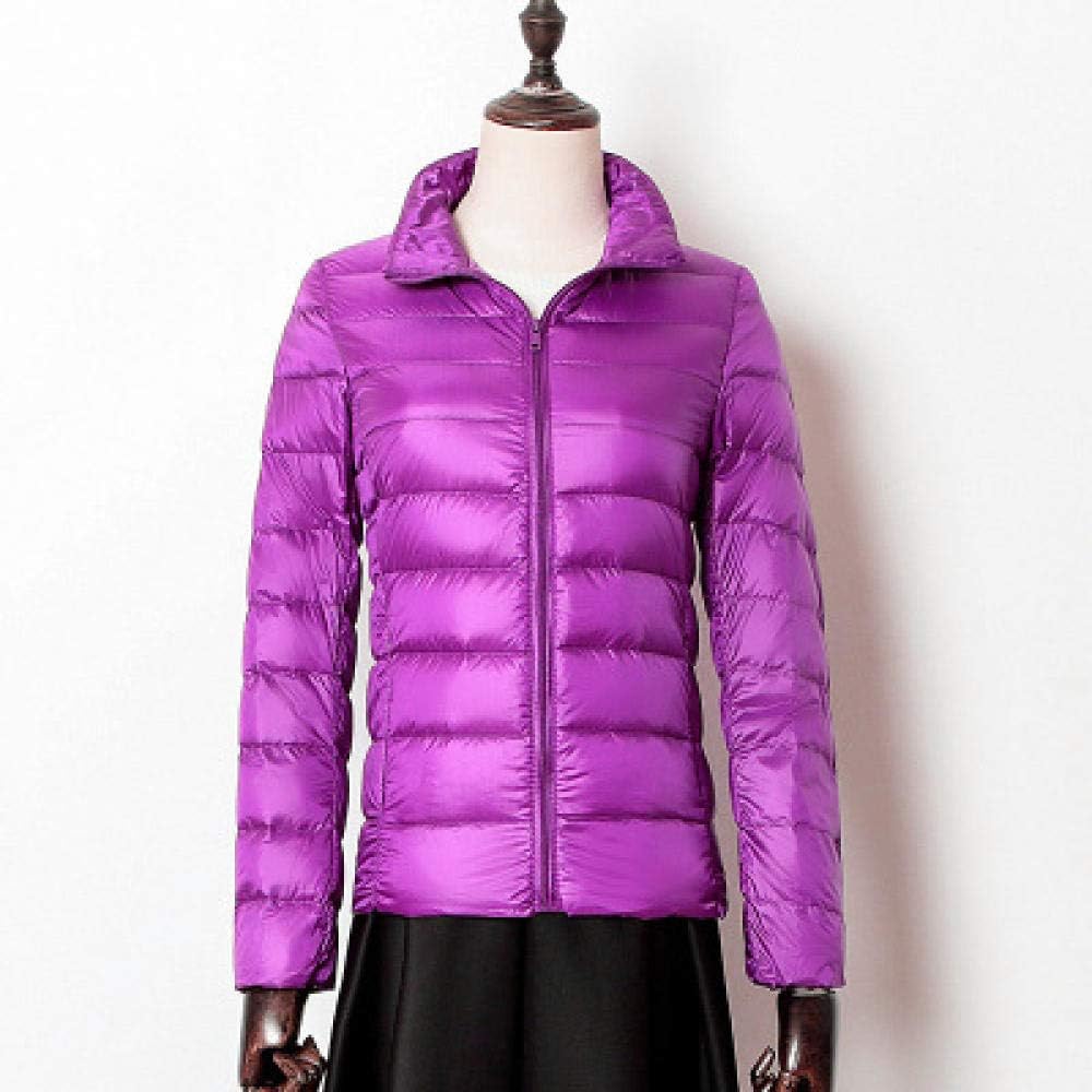 women ultra light down hooded coat