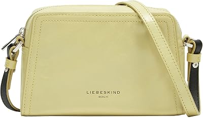BERLIN Chudy Paper Touch Crinkle Crossbody Light Mimosa verde claro de ombro