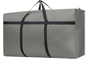 MUISED Christmas Tree Storage Bag, 4Ft Christmas Tree Storage Bag, Waterproof Xmas Tree Storage Bag, Artificial Christmas Tree Christmas Decor Ornaments Storage Containers Gray Christmas Deals