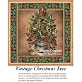 Sunrays Creations Nostalgia Cross Stitch Patterns | Vintage Christmas Tree (Pattern Only, You Provide The Floss and Fabric)
