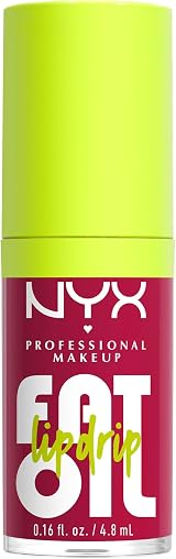 NYX Fat Oil Lip Drip Clear Lip Gloss Newsfeed Lip Oil 12hr Hydration