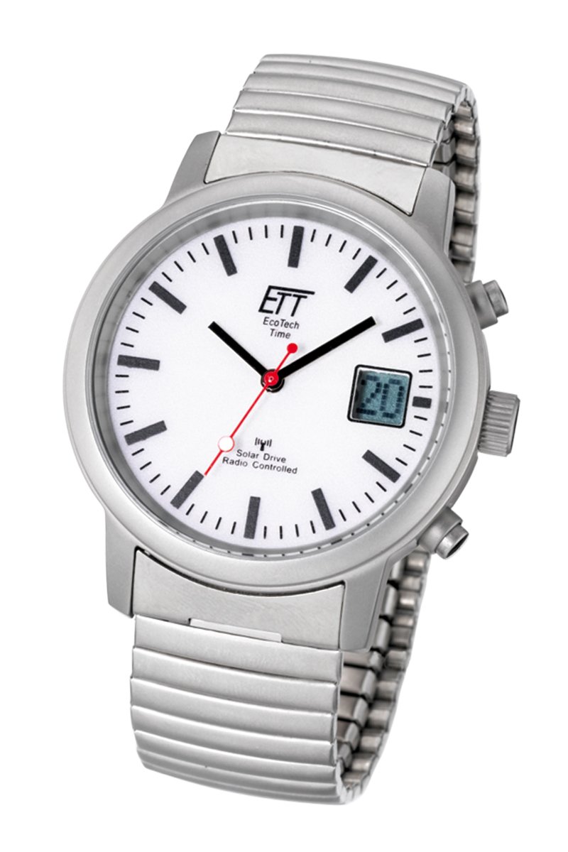 Eco Tech Time EGS-11187-11M – Men's Watch, Stainless Steel Strap, Bracelet