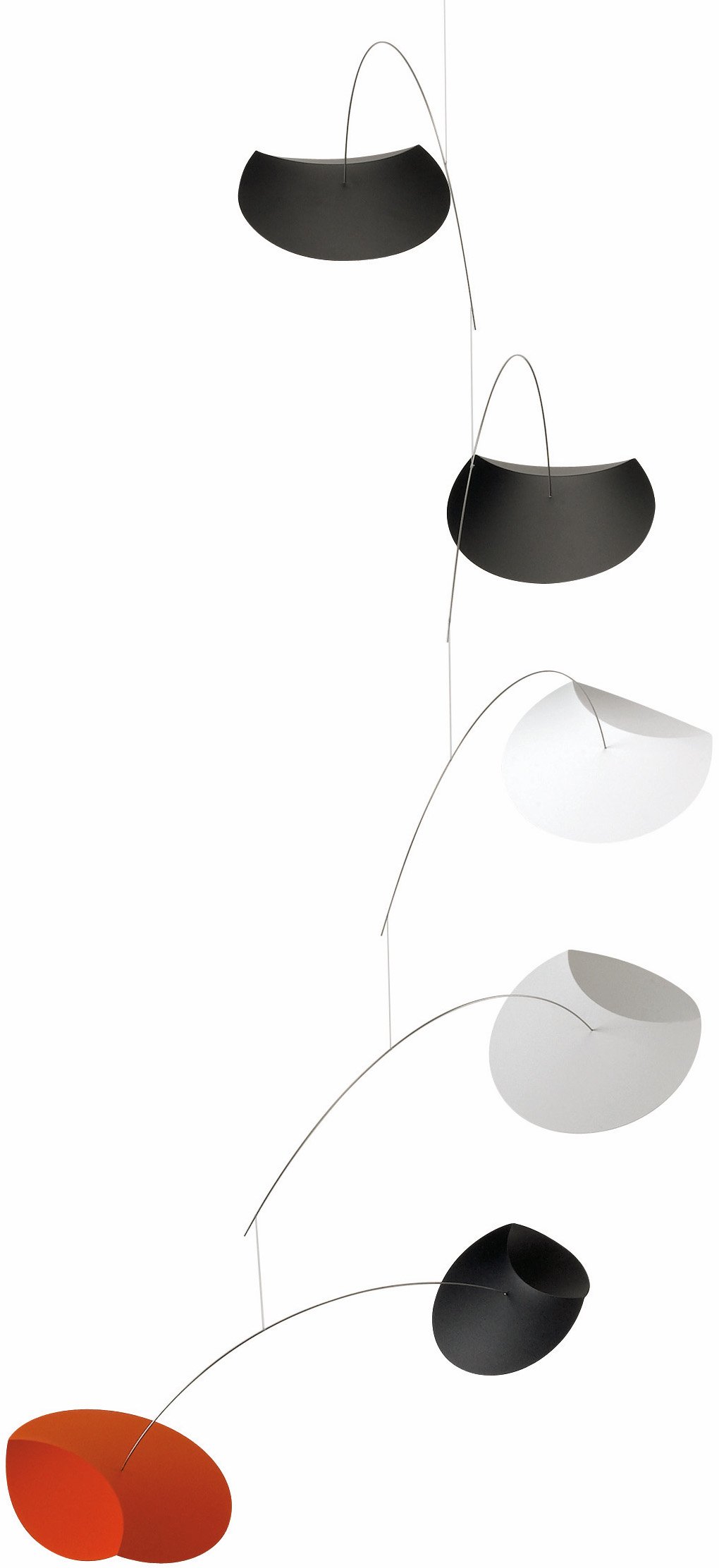 Flensted Mobiles Flying Saucers II 34 Inch Hanging Mobile Plastic