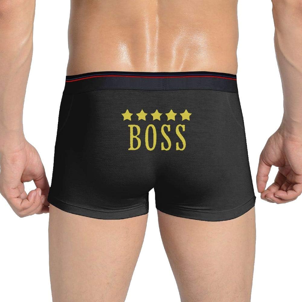 Five Star Boss Mens Newest Seamless Comfortable Cotton Convex U Shape Underwear