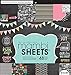 me & my BIG ideas Paper Pad, Chalkboard Doodle, 12-Inch by 12-Inch (Pack of 48)