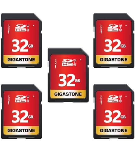Lot De 2 Cartes Micro SD 32 Go Classe 10 - Avec Adaptateur SD - Pour Smartphone, Appareil Photo, Drone