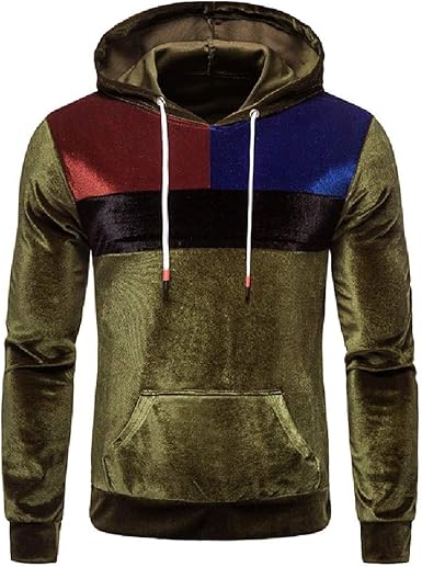 moletom de veludo masculino