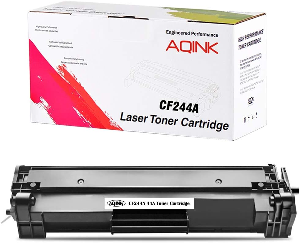 (Upgrated Chip) Compatible HP CF244A 44A Toner Cartridge for HP Laserjet pro M15w Compatible with HP LaserJet Pro M15a M15w M16a M16w MFP M28a M28w M29a M29w Printer-(1PACK, BLACK)