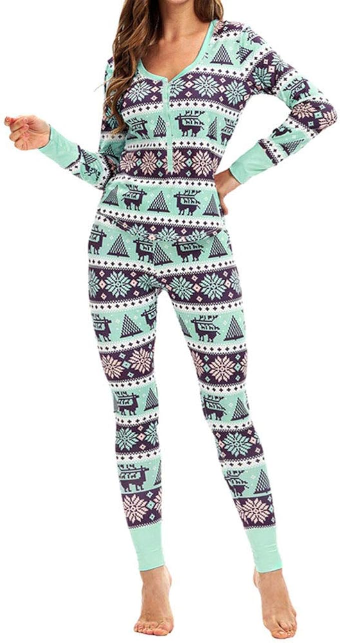 Huazong Christmas Dress Women Long Sleeve Tops Christmas Matching Family Pyjamas Reindeer Snowflake Printed Casual Costume Sex Xmas Party Dresses Women Sweatshirt Jumper Dress Maternity Clothing Clinicadelpieaitanalopez Com