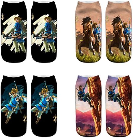 Casual socks Link Pattern Socks Crew socks