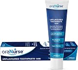 Oranurse 50 ml Unflavoured Toothpaste for Sensitive Mouths 1450ppm Fluoride view 2