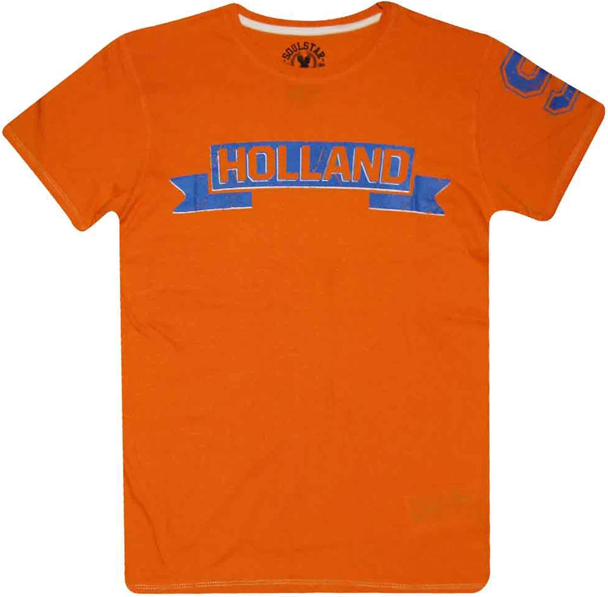 Holland (Netherlands Football & Sports Fans T-Shirt (100% Cotton)