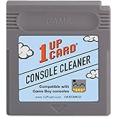 1UPcard Video Game Console Cleaner compatible with Game Boy, Game Boy Color, Game Boy Advance, Evercade VS