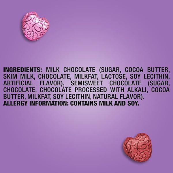 DOVE PROMISES MIXED HEART MILK CHOCOLATE & DARK CHOCOLATE, VALENTINE’S DAY CANDY HEARTS, 24.2 OZ BAG