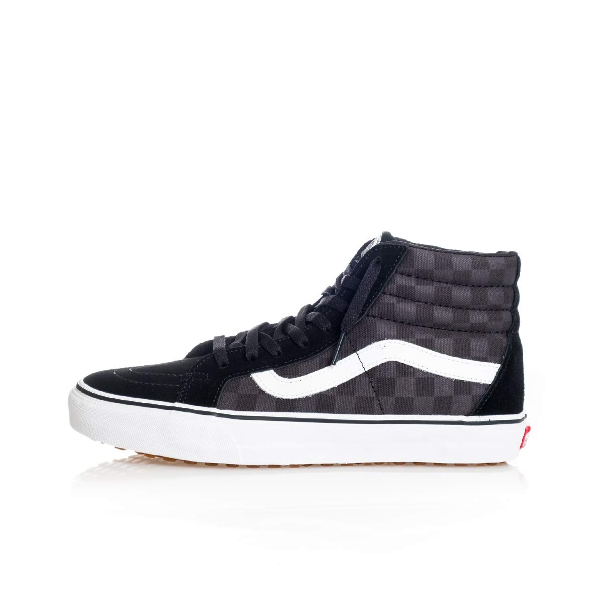 vans sk8 hi black checkerboard