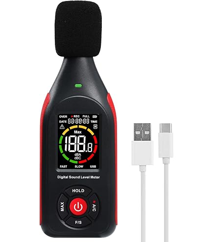PCE-322A Sound Level Indicator Class II Decibel (dB) Meter with