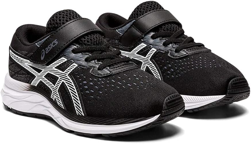 Amazon アシックス ランニングシューズ Pre Excite 7 Ps Amazon Co Jp限定 ブラック ホワイト 21 5 Cm Asics アシックス ランニング