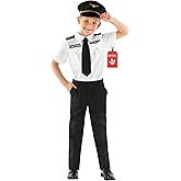 Morph Pilot Costume For Kids, Boys Pilot Costume, Airplane Outfit, Airline Costumes, Aviation Costumes For Kids