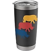 Rhino Rhinoceros Stainless Steel Insulated Tumbler