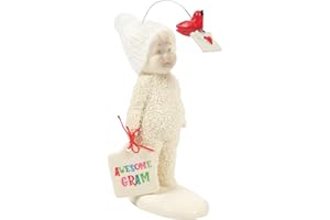 Department 56 Snowbabies Awesome-Gram Figurine, 4.45 Inch, Multicolor